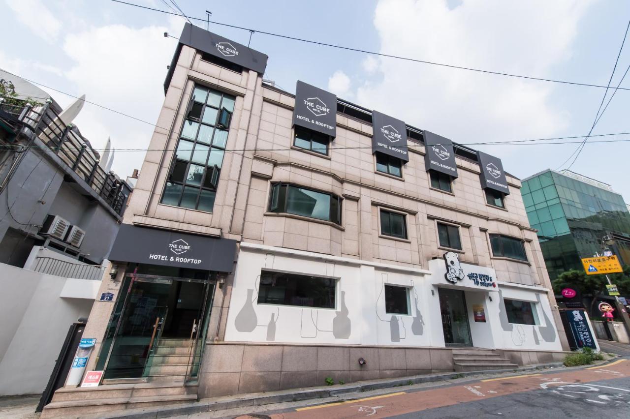 The Cube Hotel Сеул Экстерьер фото